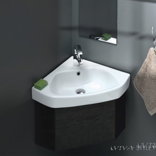 CeraStyle ARDA porcelán sarok mosdókagyló 46 x 46 cm