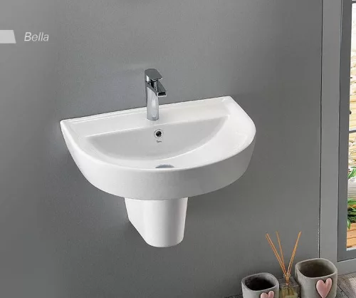 CeraStyle BELLA porcelán mosdókagyló 45 x 35 cm