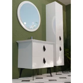   TMP KEOPS 70 lábon álló fürdőszobabútor 70 cm CeraStyle Blue porcelán mosdókagylóval