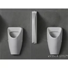   CeraStyle CITY porcelán piszoár FELSŐ bekötésű - szifonnal - 55 x 32 cm