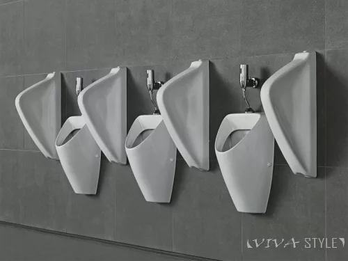 CeraStyle CITY porcelán piszoár elválasztó fal 65 x 35 cm
