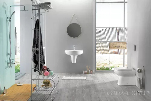 CeraStyle BELLA porcelán mosdókagyló 60 x 50 cm