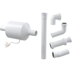   AlcaPlast P128 Ventilátor a falsík alatti szerelési rendszerekhez szellőző előkészítéssel