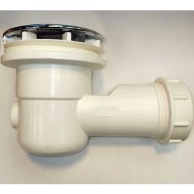   Zuhanytálca szifon tisztítható, króm fedeles AC60 AS01.101