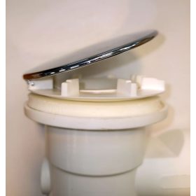   Zuhanytálca szifon tisztítható, króm fedeles AC60 AS01.101