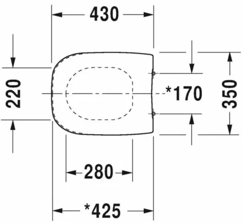 Duravit D-Code WC ülőke és fedél 0067310000