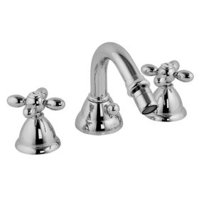   FIMA Carlo Frattini OLIVIA bidé csaptelep króm-arany 5002 (3-pontos) Kiárusítás!