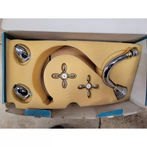 FIMA Carlo Frattini OLIVIA bidé csaptelep króm-arany 5002 (3-pontos) Kiárusítás!