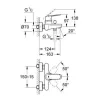 Grohe EUROSMART Cosmopolitan kádcsaptelep (32831000) - Bemutató darab kiárusítás!