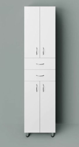 HB Standard 45F2 álló szekrény fehér 190×45 cm