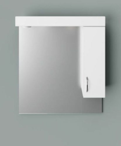 HB Standard 85SZ tükör polcos szekrénykével 99x85 cm