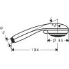 Hansgrohe Crometta 85 kézizuhany 2-állású 28562000