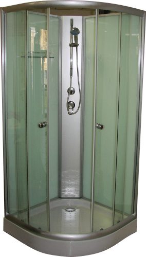 Aqualife Opal 508C Fehér zuhanykabin 80 x 80 x 205 cm Tető nélkül