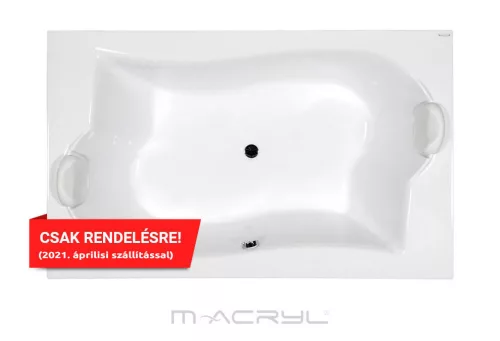 M-Acryl kád  Royal különleges (180 x 110 cm) 12093