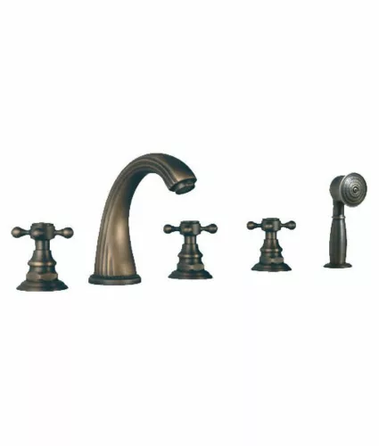 Niagara RUSTIC 5 részes süllyesztett kádperembe építhető csaptelep