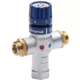   TMT12MPM Termosztátos keverőszelep 1/2" 30-60 C° visszacsapó szeleppel