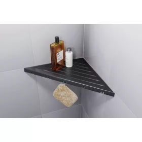 Ablago CLASSIC DESIGN utólagos sarokpolc Fekete