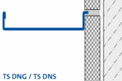 Ablago Dural Tishelf utólagos burkolandó sarokpolc TSDNG
