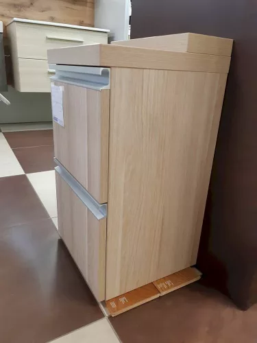 SANGLASS Q-LINE fali komód fiókos moongori tölgy