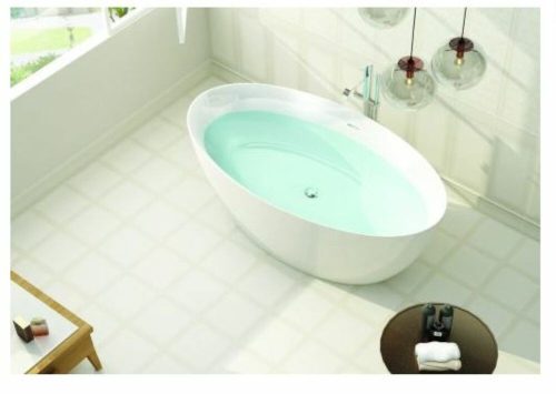 Sanotechnik MIAMI térben álló akril fürdőkád  170x82x58,5 cm G9027
