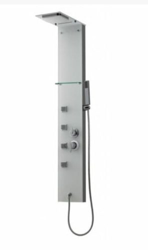 Sanotechnik VALENCIA zuhanypanel üveg 140x22 cm DG8041