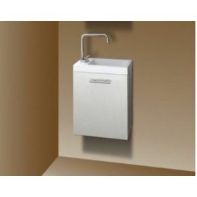   Sanotechnik LEON ráépíthető öntött márványmosdó 40x22x9,8 cm D4001