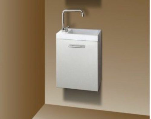 Sanotechnik LEON ráépíthető öntött márványmosdó 40x22x9,8 cm D4001