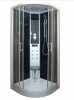 Sanotechnik RELAX íves fekete gőz-zuhanykabin 90x90x215 cm CS99