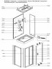 Sanotechnik TREND3 szögletes hidromasszázs zuhanykabin 80x120x210cm CL72