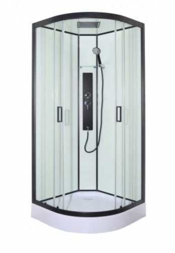 Sanotechnik SKY1 íves hidromasszázs zuhanykabin 90x90x225cm CL73