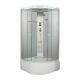 Sanotechnik BALI komplett hidromasszázs zuhanykabin íves fehér 90x90x205 cm PR55