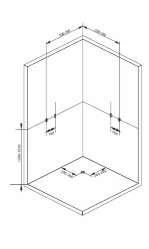 Sanotechnik komplett hidromasszázs zuhanykabin fehér 90x90x215cm  TC01