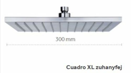 Teka Cuadro XL esőztető zuhanyfej 300x 300 mm 790065900