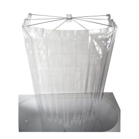   Sapho Ridder OMBRELLA zuhanyfüggöny tartó és függöny 100x70/170cm (58200)