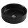 Wellis ROSE BLACK Matt kör alakú pultra szerelhető mosdó O35,5 × 11,7 cm WF00059