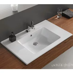 CeraStyle IBIZA - porcelán mosdókagyló - 71 x 51 cm
