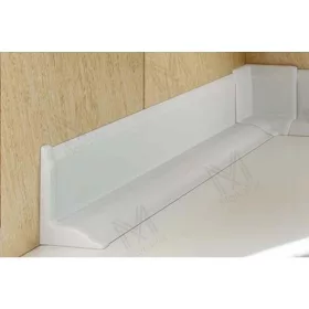   Salag Univerzális kádszegélyhez belső sarokelem és végzáró garnitúra (2+2 db), fehér