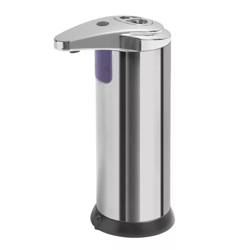 Sapho/Aqualine szenzoros szappanadagoló álló 240ml inox fényes 74x184x113mm