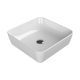 CeraStyle - Top Counter pultra ültethető porcelán mosdó - ONE -  - 46 x 46 cm