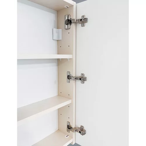 Polwood SOFT 80 tükrös szekrény fehér 80x78,3x22,6cm