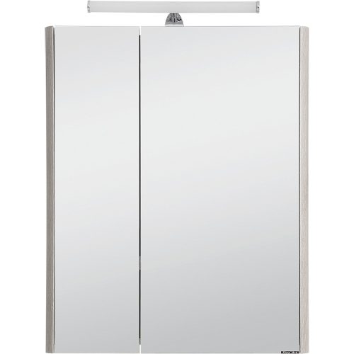 Polwood TOLEDO 65 tükrös szekrény világosszürke 63x83,3x21,5cm
