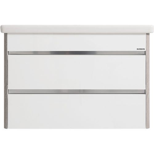 Polwood TOLEDO 80 fürdőszoba szekrény világosszürke 80x54x45,5cm