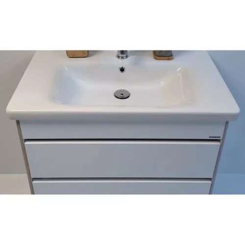 Polwood TOLEDO 80 fürdőszoba szekrény világosszürke 80x54x45,5cm