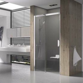 Ravak MATRIX Zuhanyajtó MSD2-110 R krómhatású+Jobbos