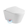 Sanovit AVVA fali WC - rimless - perem nélkül - rejtett szerelésű - mély öblítésű
