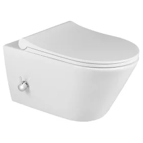   Sapho AVVA RIMLESS fali WC bidézuhannyal, csapteleppel, 35,5x53cm ülőke nélkül