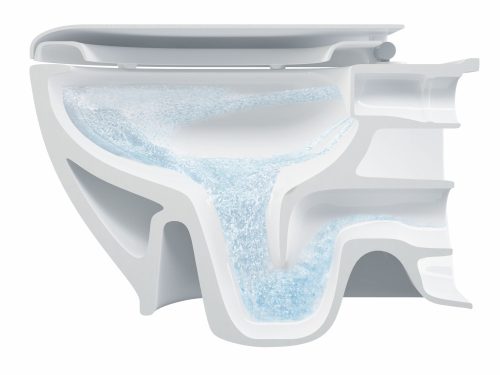 Sanovit BRILLA fali WC - rimless - perem nélküli - mély öblítésű