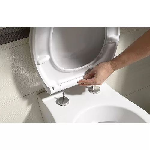 Sapho AVVA Slim Wc ülőke duroplast, softclose, easy take (100787)