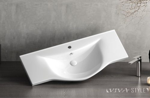 Sanovit ALBATROS porcelán mosdókagyló 80 x46 cm