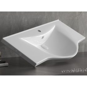 Sanovit ALBATROS porcelán mosdókagyló 100 x 46,5 cm